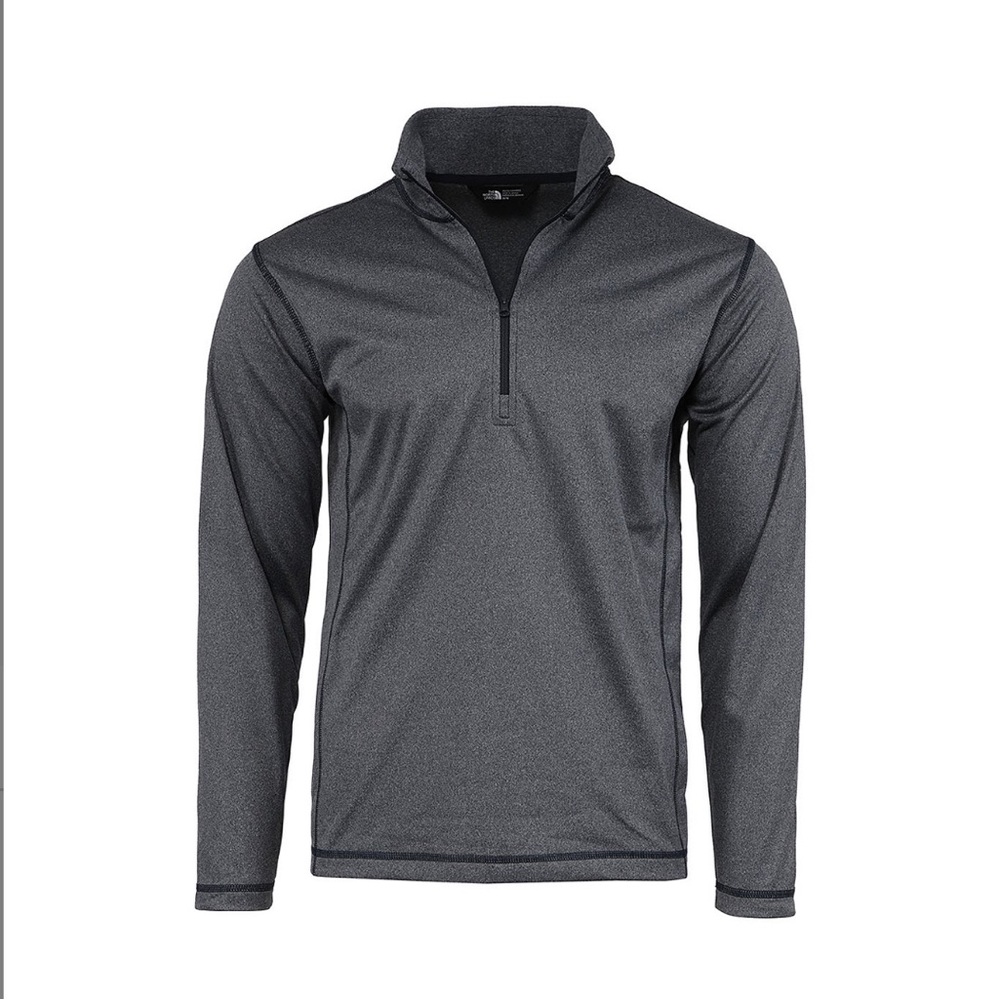 The North Face Asphalt Grey Heather Tech Quarter Zip Pullover Men’s Size S Small